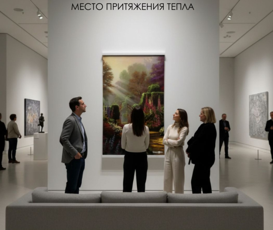 Теплофон декоративно-пленочный обогреватель "в Саду"