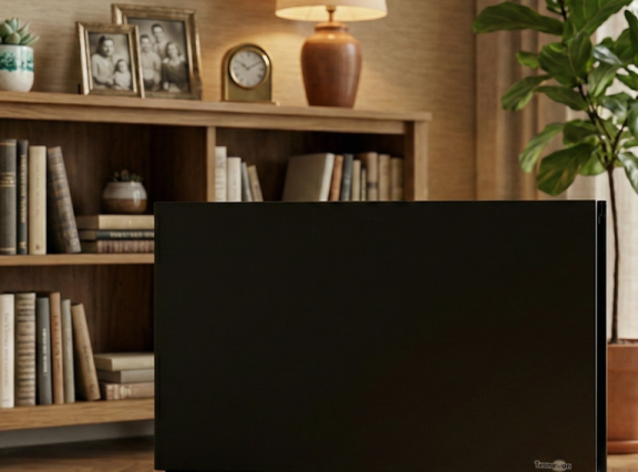 Теплофон 700 ЭРГПА 0.7/220(п) напольный (черный)