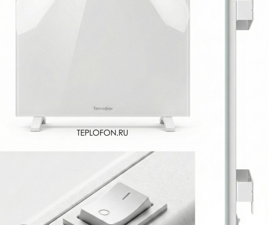 Теплофон GRANIT ЭкоВаТТ 0.5/220 (600 х 600) белый