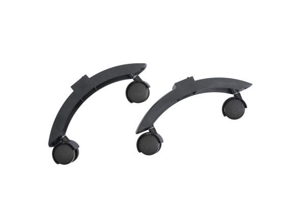 Комплект ножек черный полукруглые