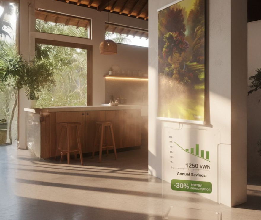 Теплофон декоративно-пленочный обогреватель "в Парке"