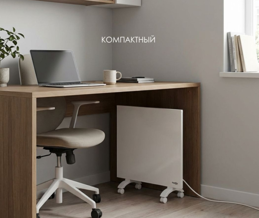 Теплофон GRANIT ЭкоВаТТ 0.5/220 (600 х 600) белый