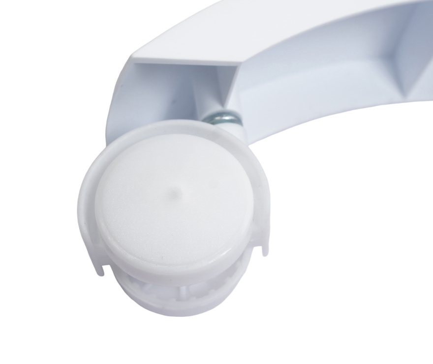 Комплект ножек Granit, Glassar белый с колесами