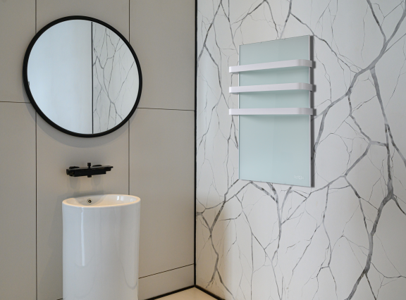 Теплофон ЭРГН-0,15/220 (п) - электрический полотенцесушитель 150 Вт БЕЛЫЙ