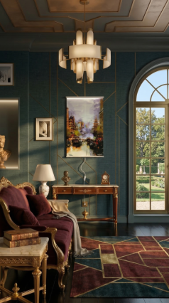 Теплофон декоративно-пленочный обогреватель "в Городе" + кнопка на шнуре