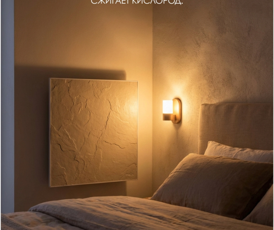 Теплофон GRANIT ЭРГН 0.5/220 (600 х 600) белый