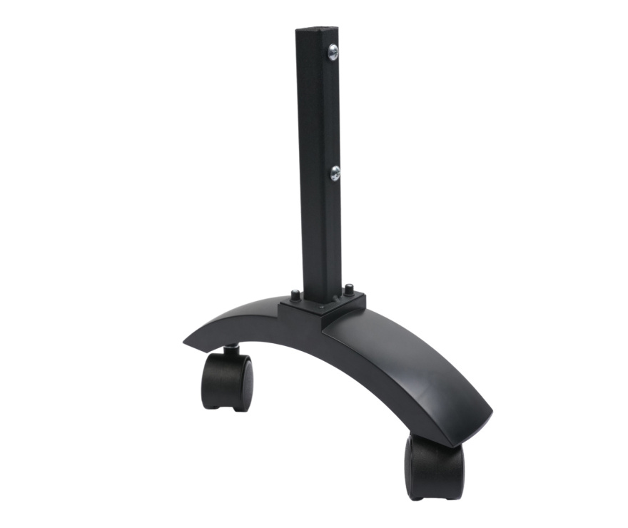 Комплект ножек Granit, Glassar черный с колесами