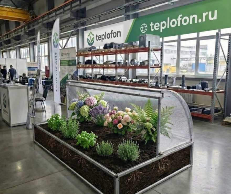 Парник Хлебница 2м в упаковке + обогреватель тепличный 200 Вт (розетка) + комплект поликарбоната