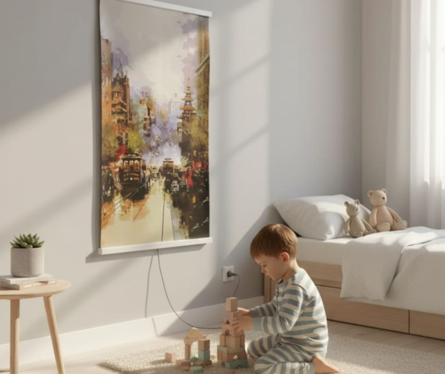 Теплофон декоративно-пленочный обогреватель "в Городе"