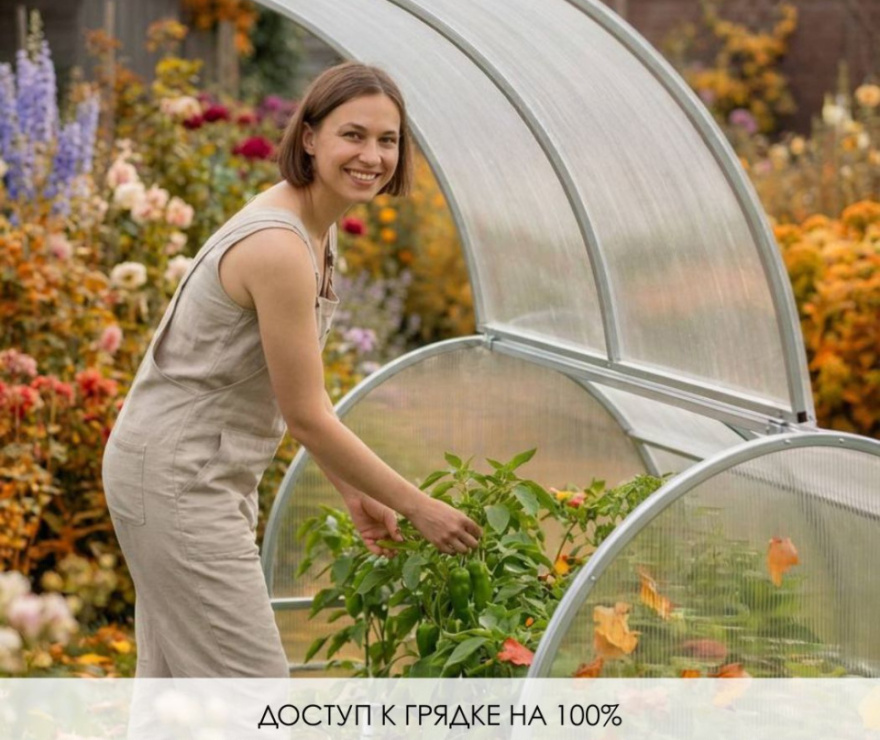 Парник Бабочка 2м