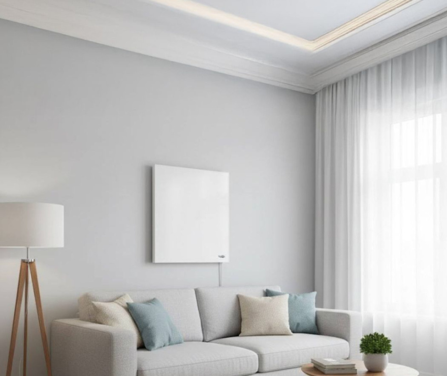 Теплофон GRANIT ЭкоВаТТ 0.5/220 (600 х 600) белый