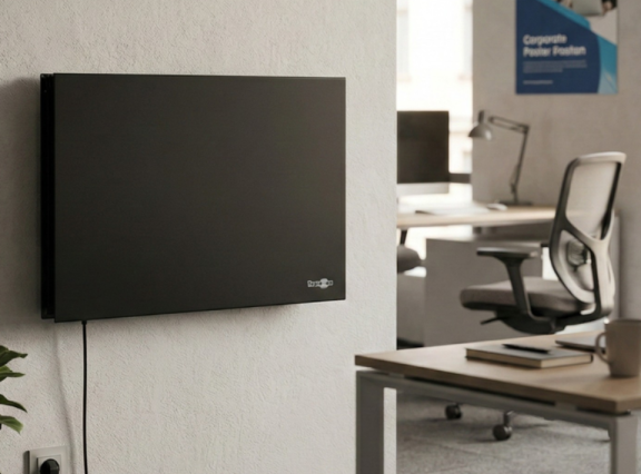 Теплофон 700 ЭРГНА 0.7/220 (п) инд. уп. с терморегулятором (черный)