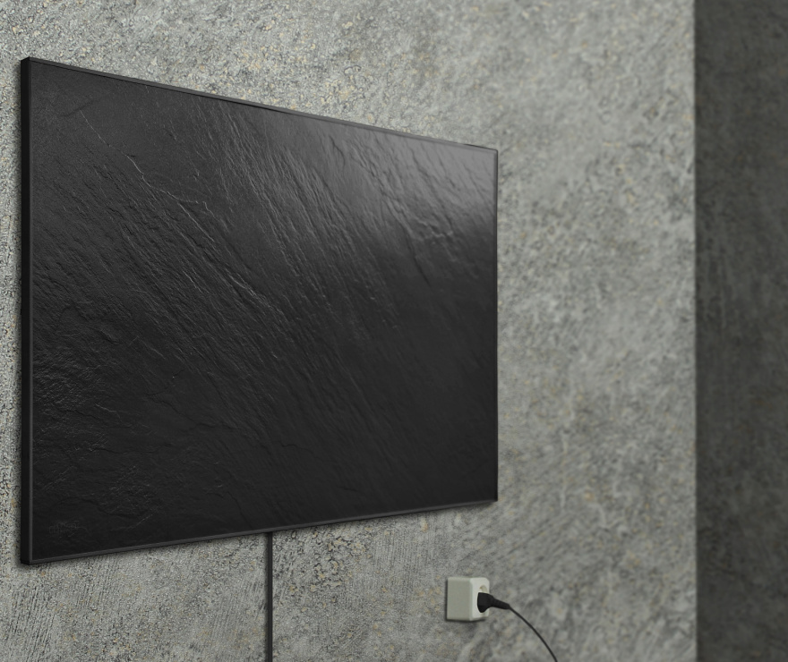 Теплофон GRANIT ЭРГН 0.9/220 (1200 х 600) чёрный